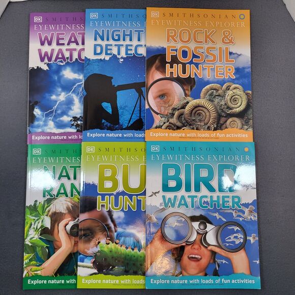 DK Smithsonian Nature Explorer 6 Book Box Set VERY GOOD - Picture 3 of 16